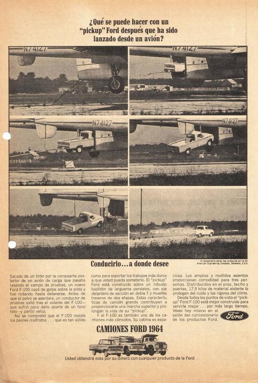 Publicidad Ford F-100 1964 avión.jpg