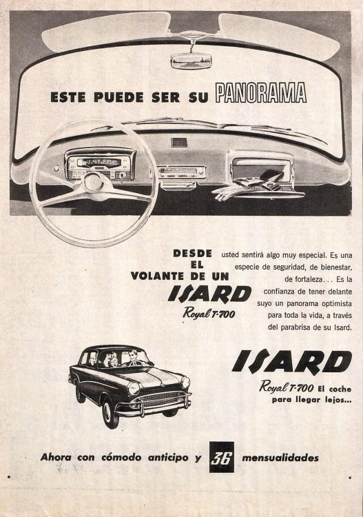 Publicidad Isard Royal T-700 1963.jpg
