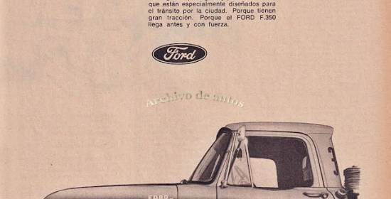 Ford F-350 al servicio del Automóvil Club Argentino en 1968